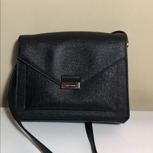 Cole Haan Black Leather 💀 crossbody